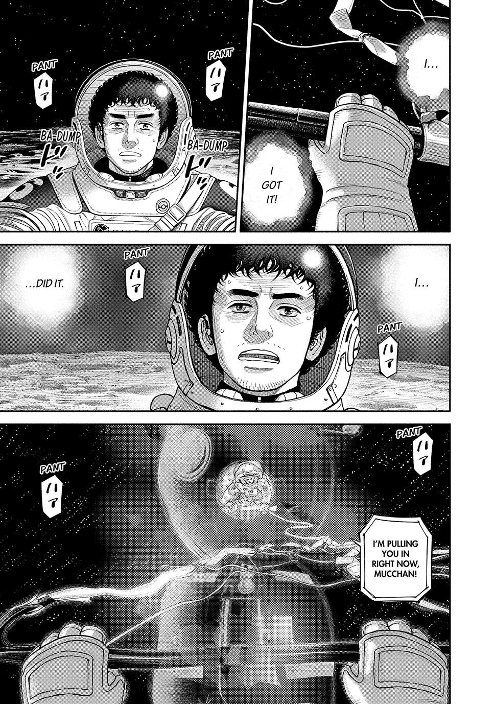 Uchuu Kyoudai Chapter 422 page 3 - Chapter 422