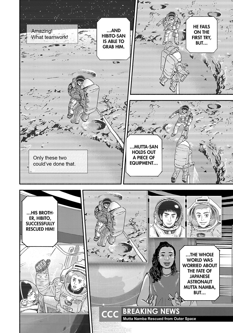 Uchuu Kyoudai Chapter 424 page 16 - Chapter 424