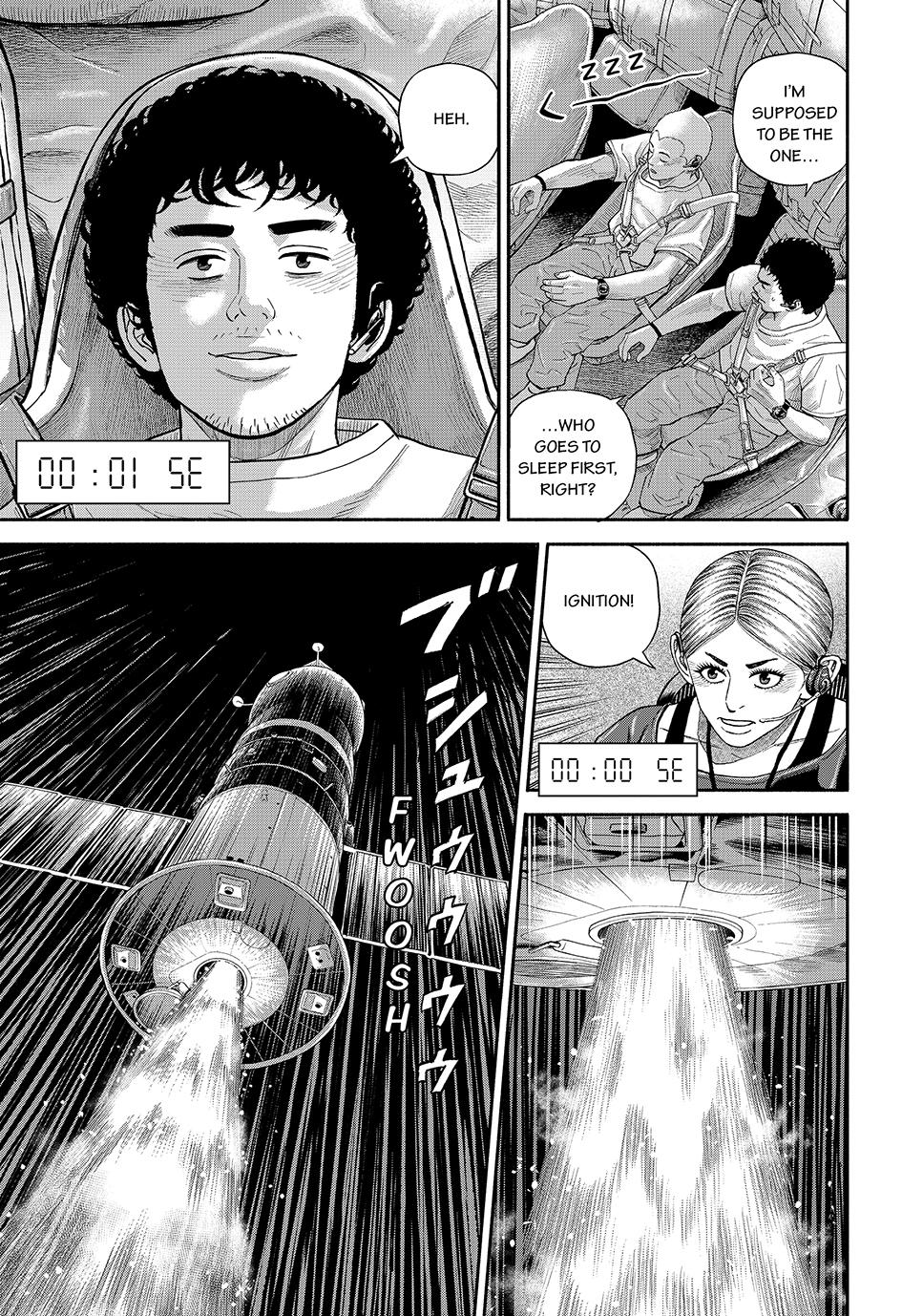 Uchuu Kyoudai Chapter 424 page 21 - Chapter 424