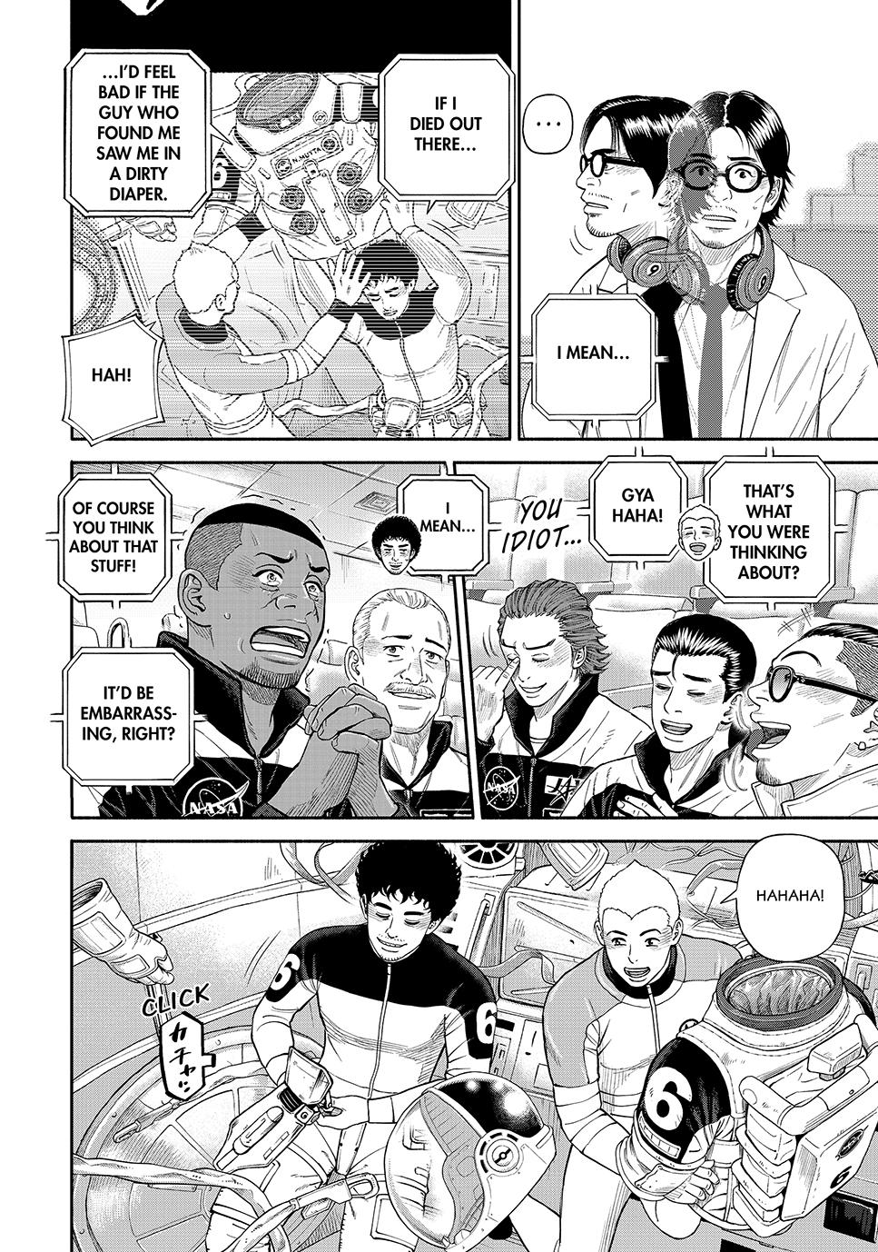 Uchuu Kyoudai Chapter 424 page 8 - Chapter 424