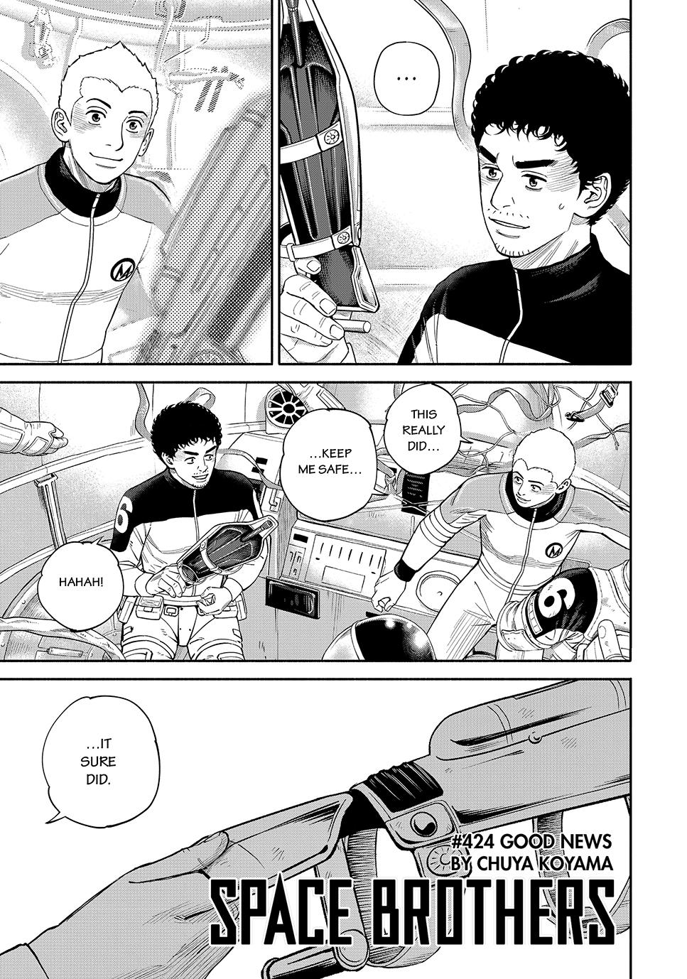 Uchuu Kyoudai Chapter 424 page 9 - Chapter 424