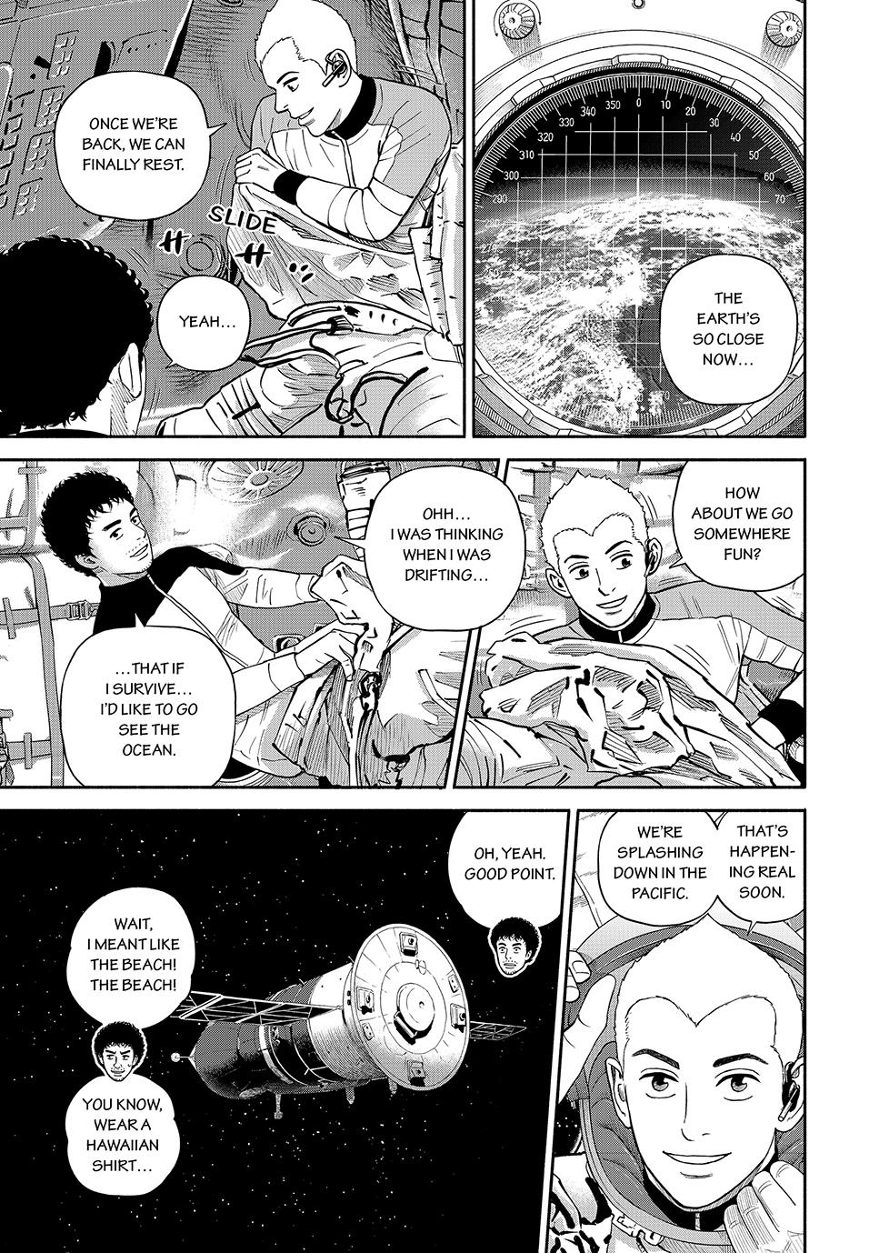 Uchuu Kyoudai Chapter 427 page 13 - Chapter 427