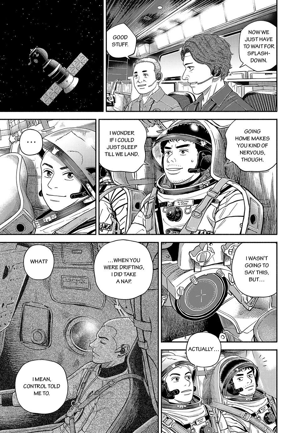 Uchuu Kyoudai Chapter 427 page 15 - Chapter 427