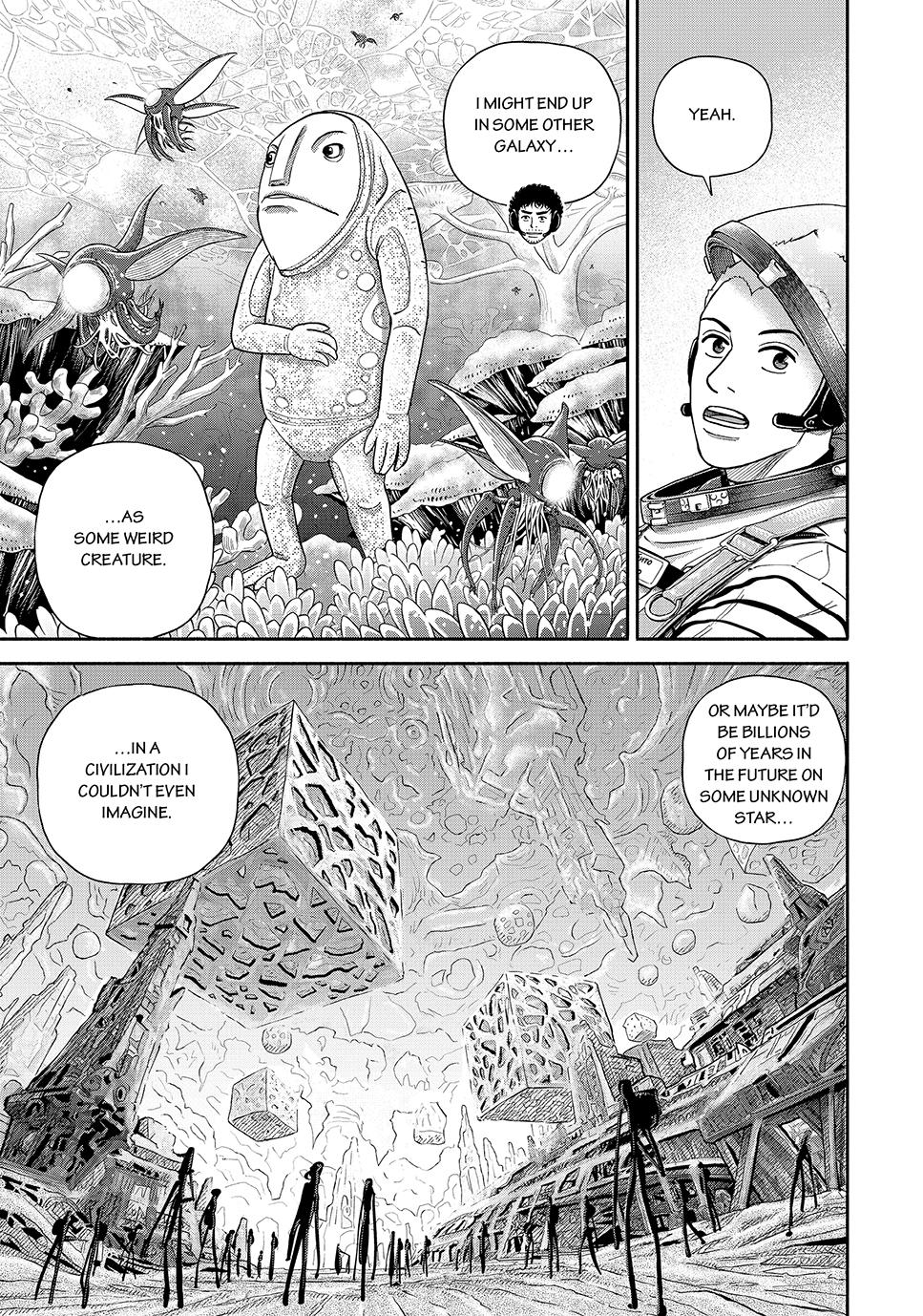 Uchuu Kyoudai Chapter 427 page 19 - Chapter 427