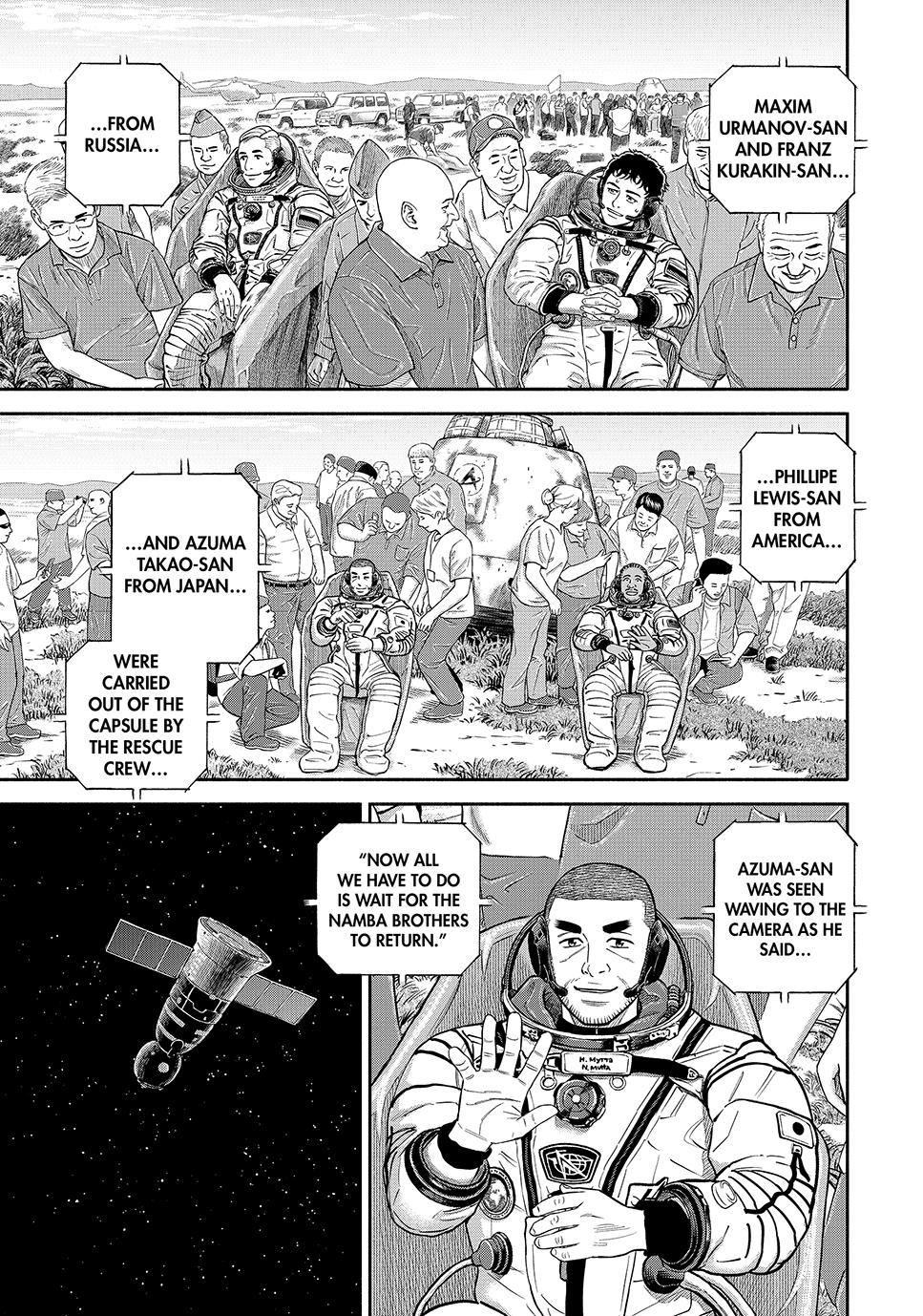 Uchuu Kyoudai Chapter 427 page 9 - Chapter 427
