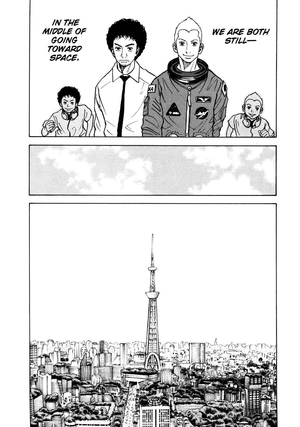 Uchuu Kyoudai Chapter 43 page 11 - Chapter 43: In the Middle of the Drream
