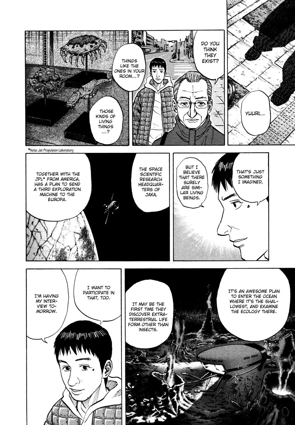 Uchuu Kyoudai Chapter 44 page 17 - Chapter 44 : Father, Son, and Mutta Claus