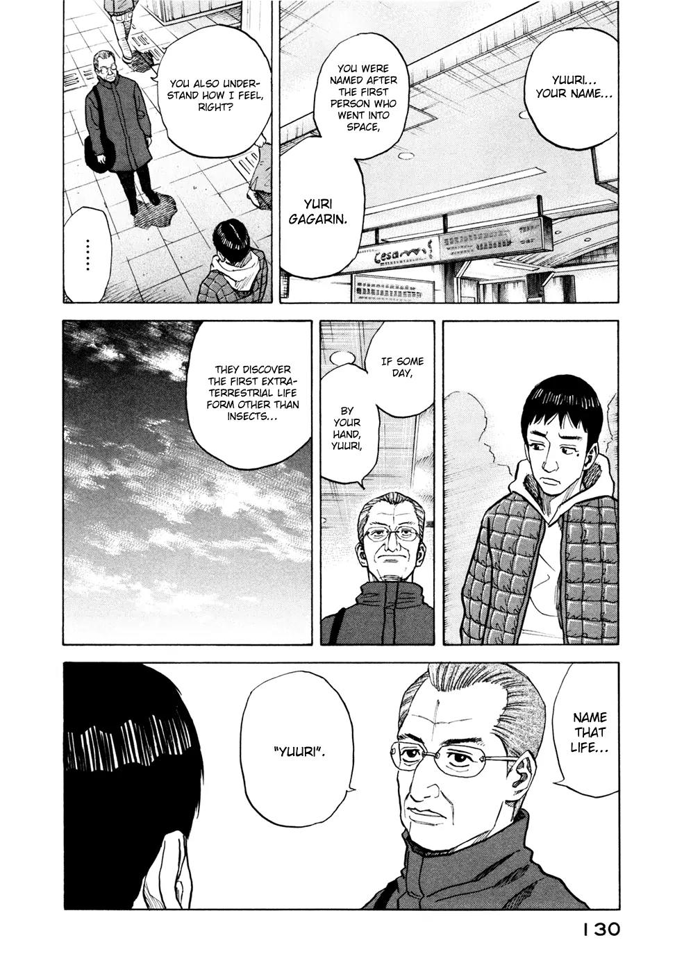 Uchuu Kyoudai Chapter 44 page 19 - Chapter 44 : Father, Son, and Mutta Claus