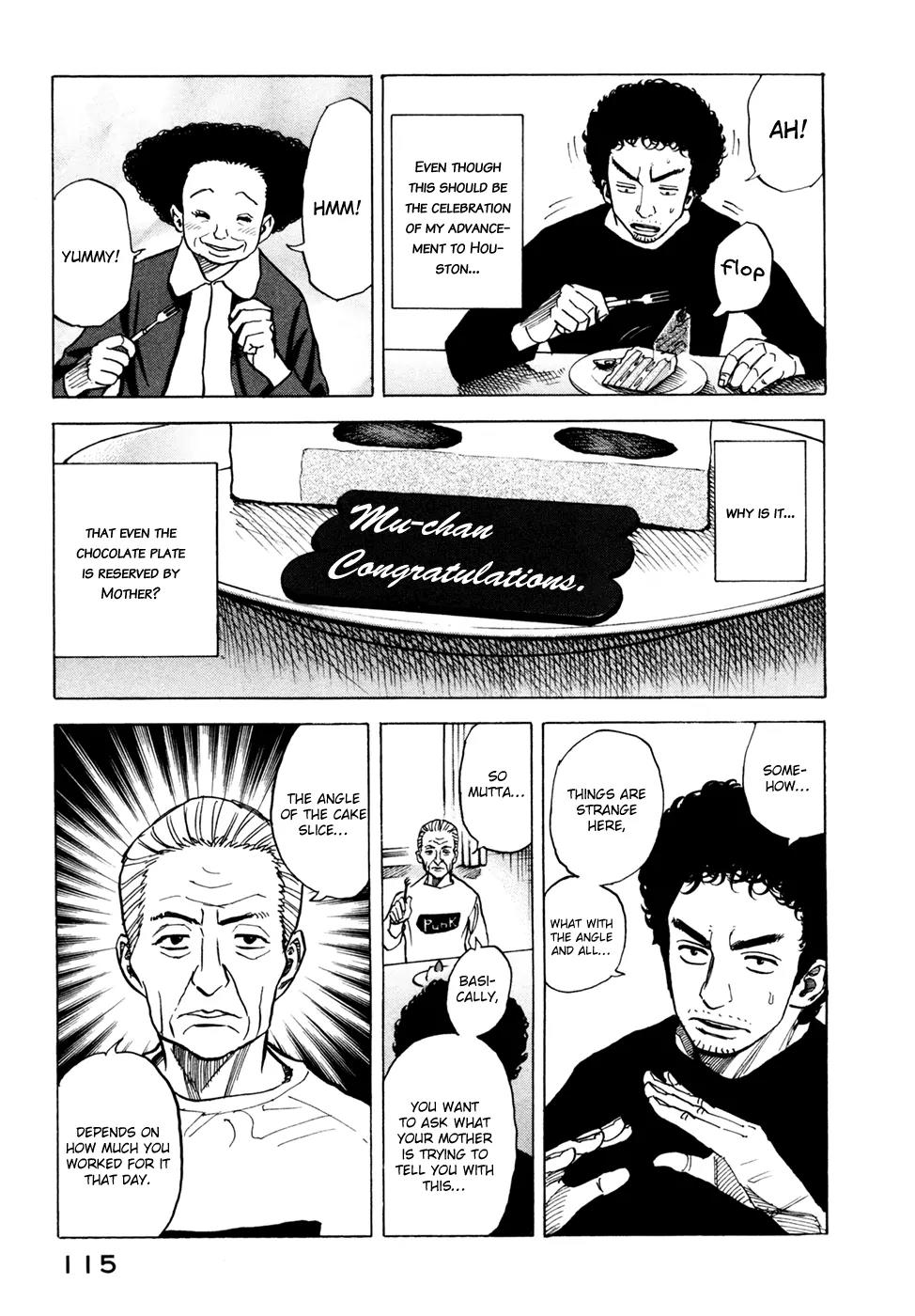 Uchuu Kyoudai Chapter 44 page 4 - Chapter 44 : Father, Son, and Mutta Claus