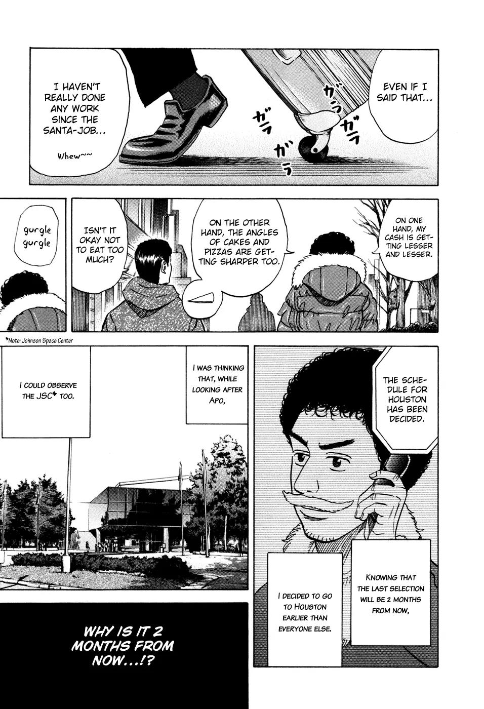 Uchuu Kyoudai Chapter 45 page 10 - Chapter 45 : Day of the Fresh Start