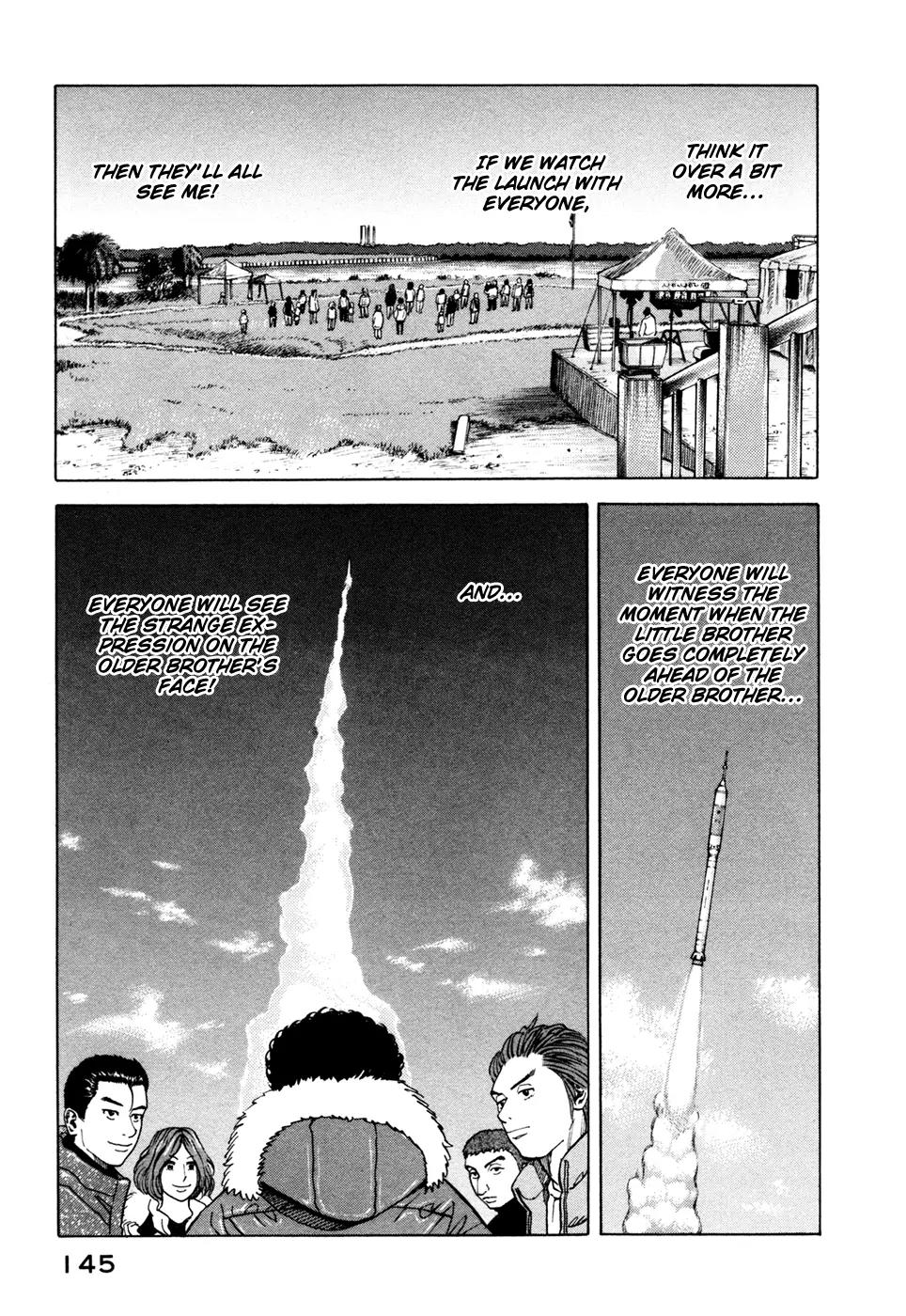 Uchuu Kyoudai Chapter 45 page 12 - Chapter 45 : Day of the Fresh Start