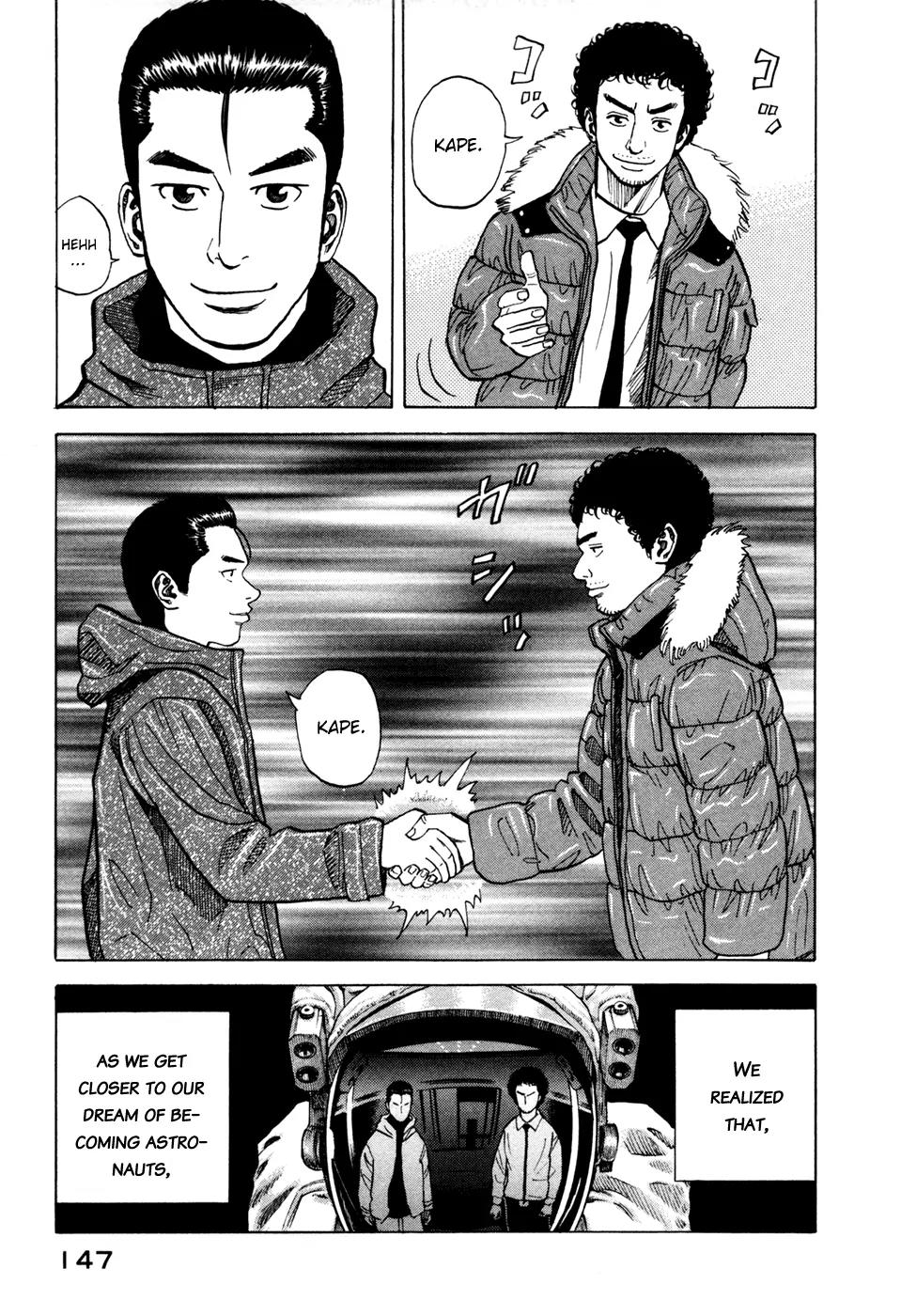 Uchuu Kyoudai Chapter 45 page 14 - Chapter 45 : Day of the Fresh Start