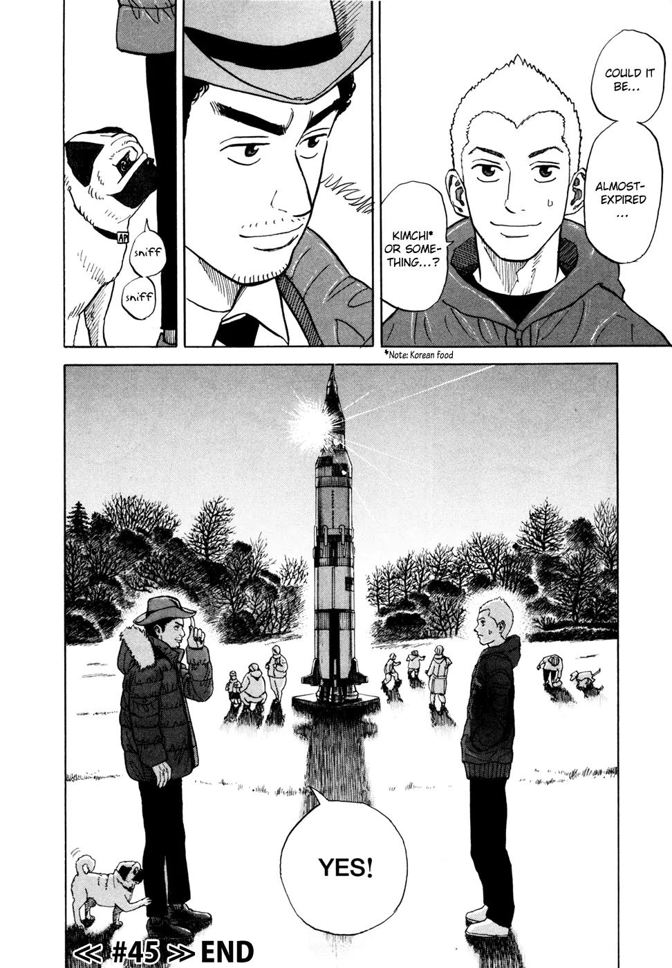Uchuu Kyoudai Chapter 45 page 21 - Chapter 45 : Day of the Fresh Start