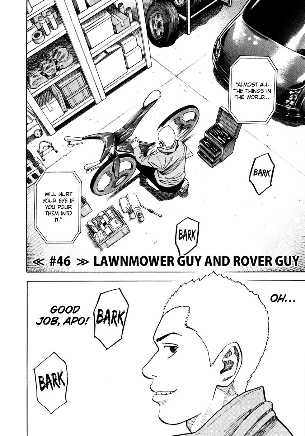 Uchuu Kyoudai Chapter 46 page 3 - Chapter 46 : Lawnmower Guy and Rover Guy