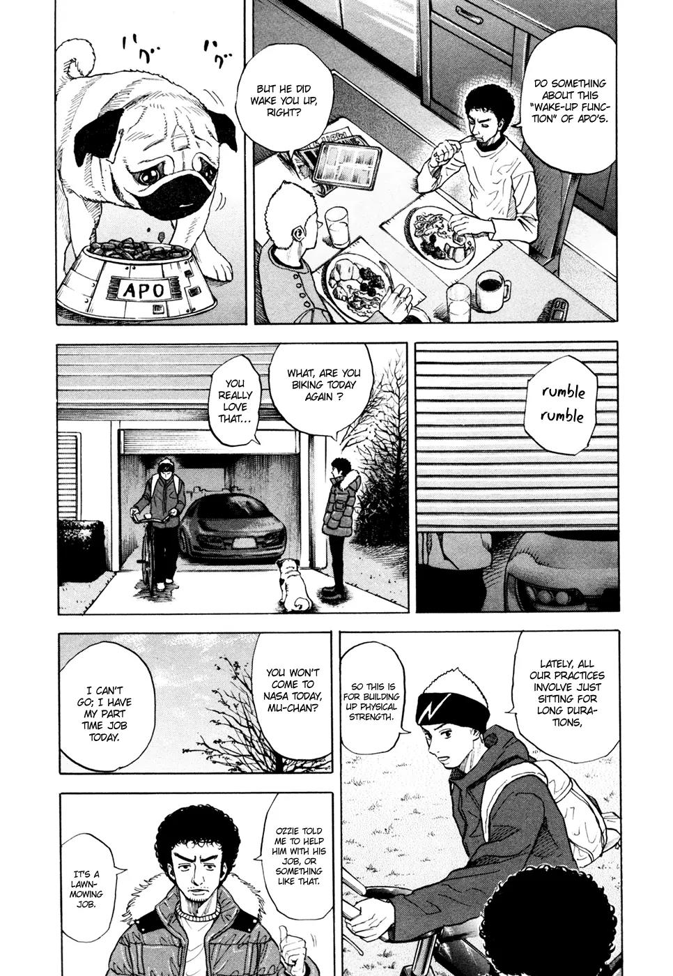 Uchuu Kyoudai Chapter 46 page 5 - Chapter 46 : Lawnmower Guy and Rover Guy