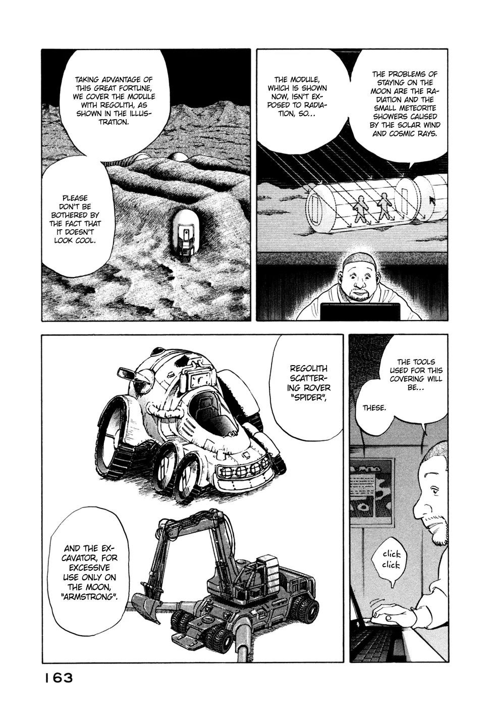 Uchuu Kyoudai Chapter 46 page 8 - Chapter 46 : Lawnmower Guy and Rover Guy