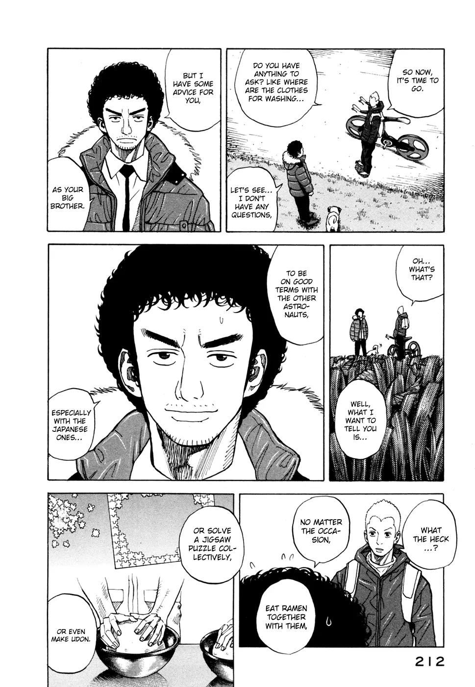 Uchuu Kyoudai Chapter 48 page 13 - Chapter 48 : Mach Speed Brother