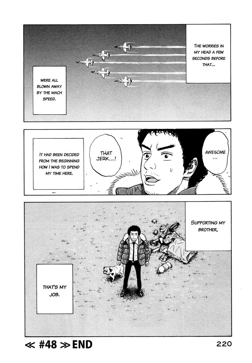 Uchuu Kyoudai Chapter 48 page 21 - Chapter 48 : Mach Speed Brother