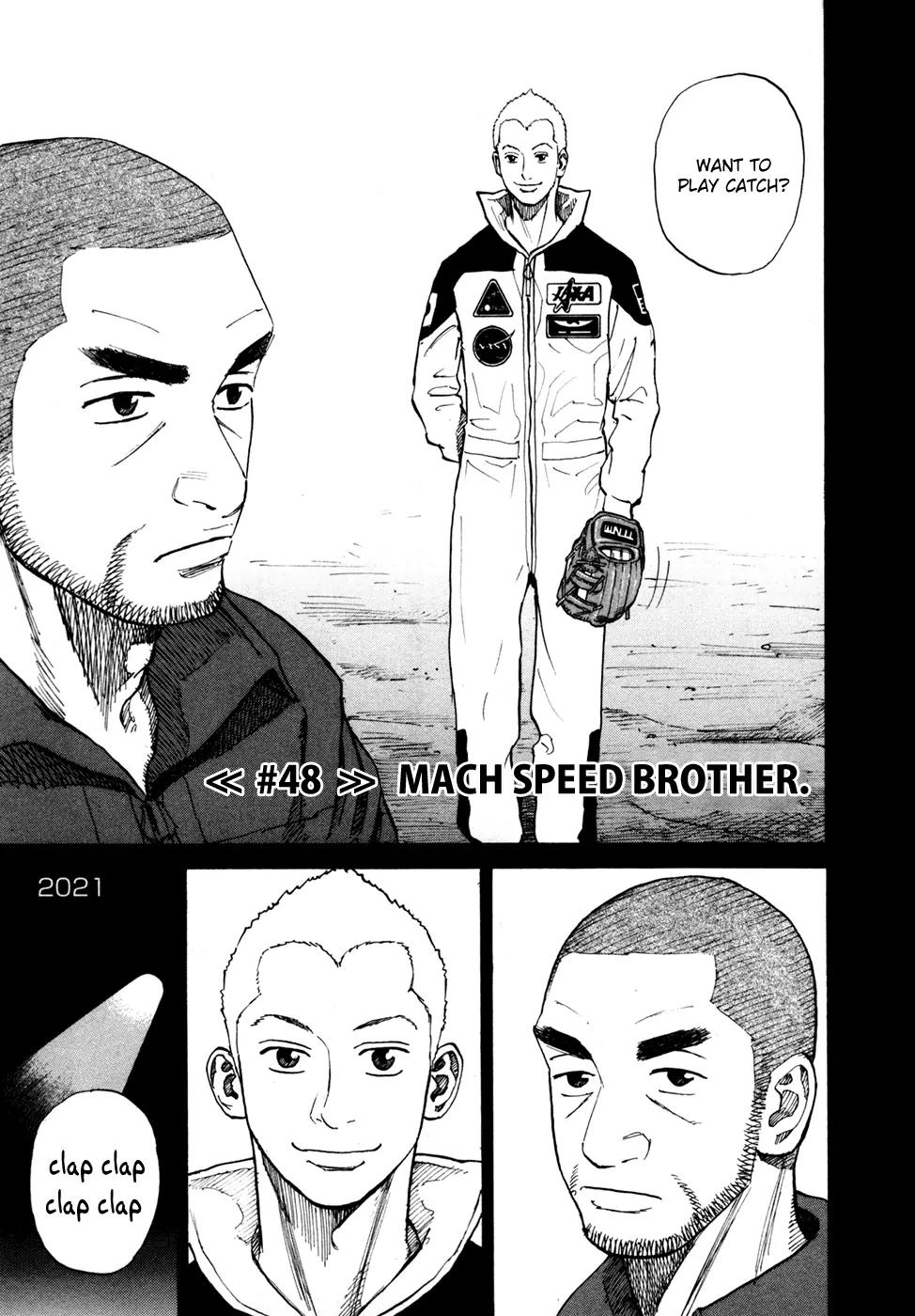 Uchuu Kyoudai Chapter 48 page 4 - Chapter 48 : Mach Speed Brother
