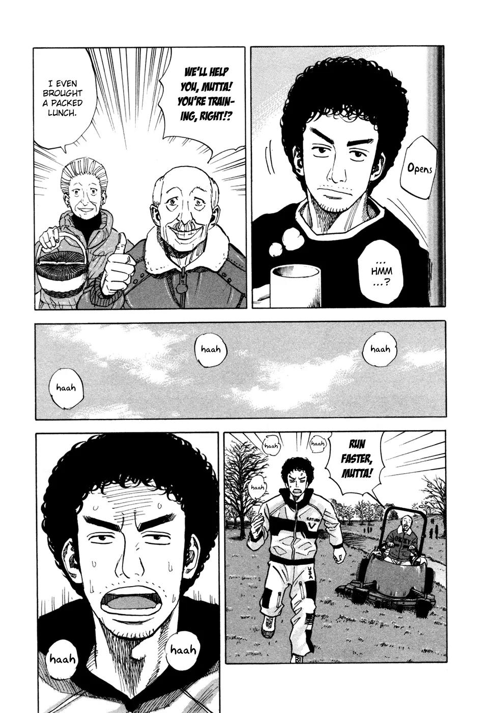 Uchuu Kyoudai Chapter 49 page 13 - Chapter 49 : Muscle-Training Brother