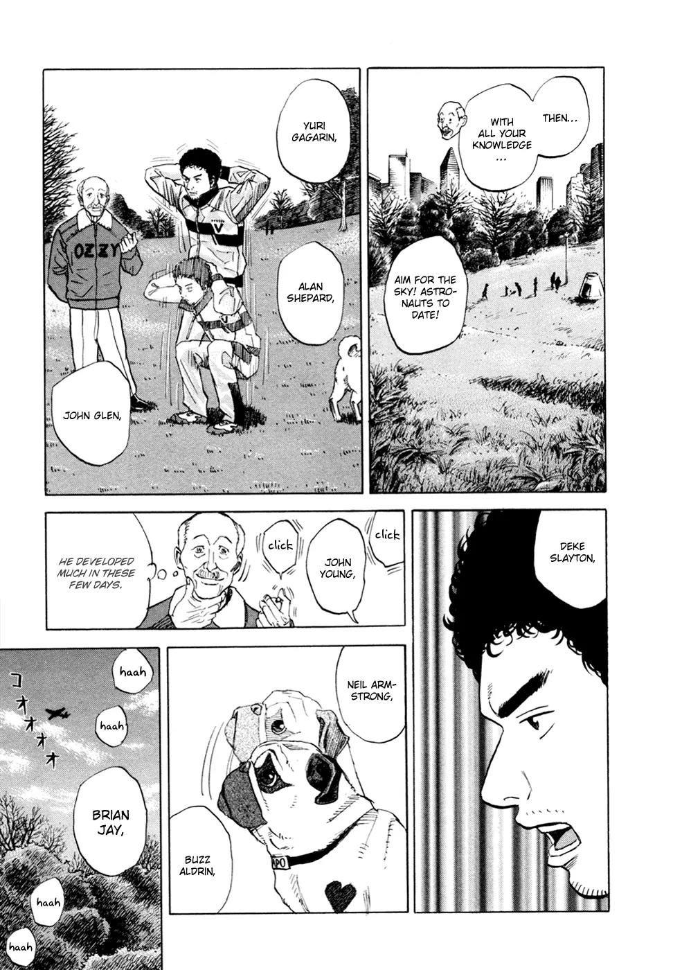 Uchuu Kyoudai Chapter 49 page 19 - Chapter 49 : Muscle-Training Brother