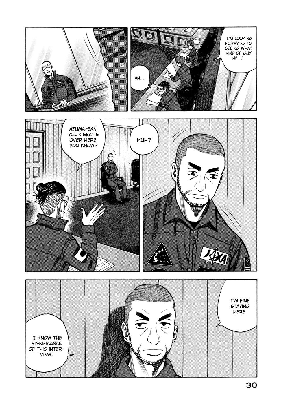 Uchuu Kyoudai Chapter 50 page 7 - Chapter 50 : Interview with Pain