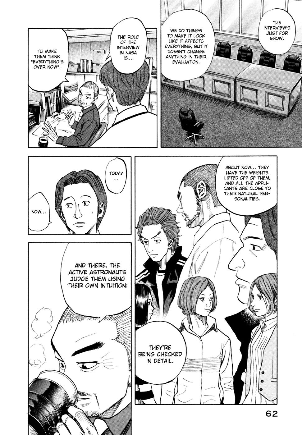 Uchuu Kyoudai Chapter 51 page 17 - Chapter 51 : Today, Just About Right Now