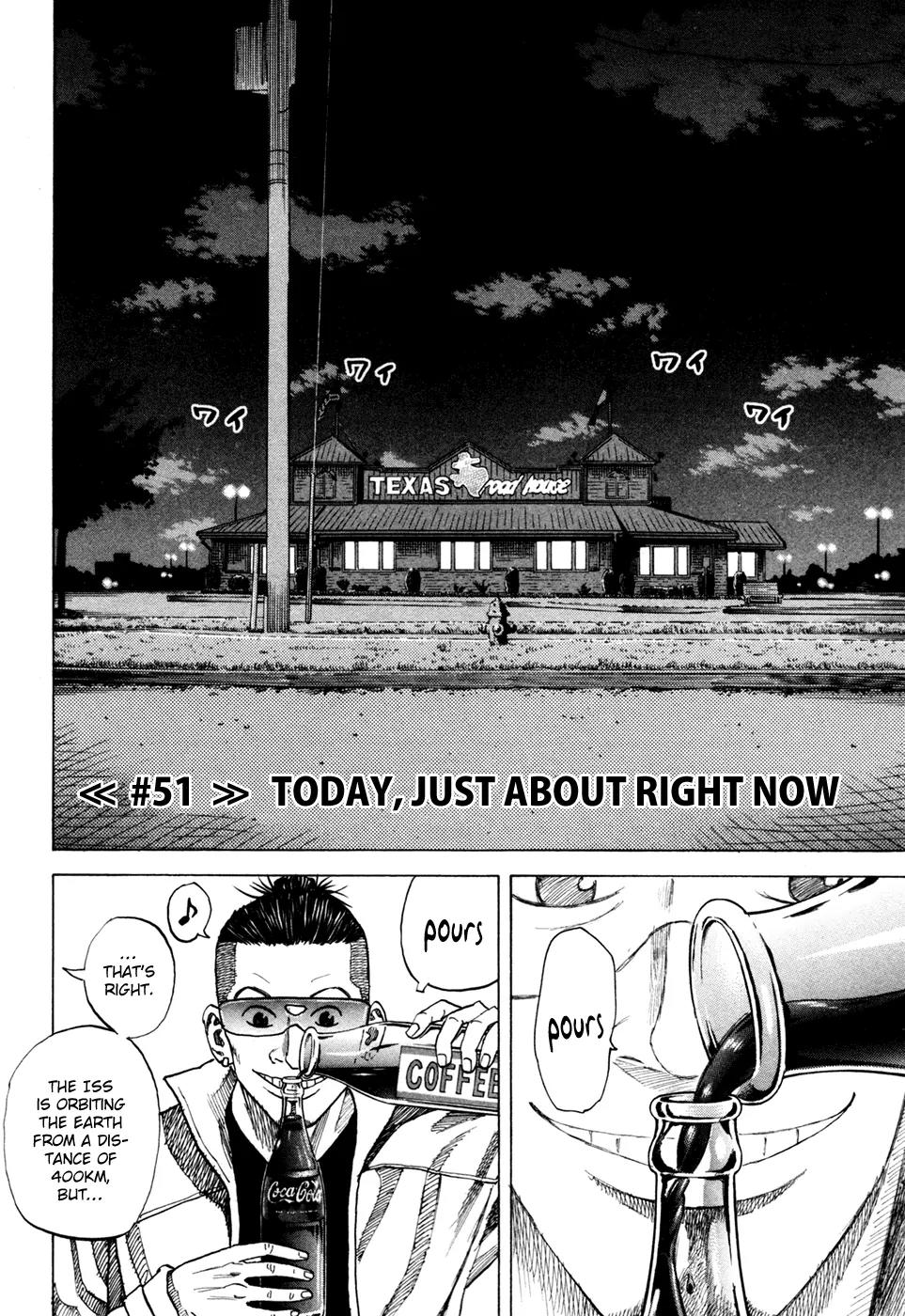 Uchuu Kyoudai Chapter 51 page 4 - Chapter 51 : Today, Just About Right Now