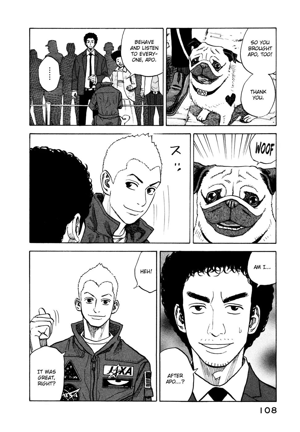 Uchuu Kyoudai Chapter 53 page 19 - Chapter 53 : Crew Visit