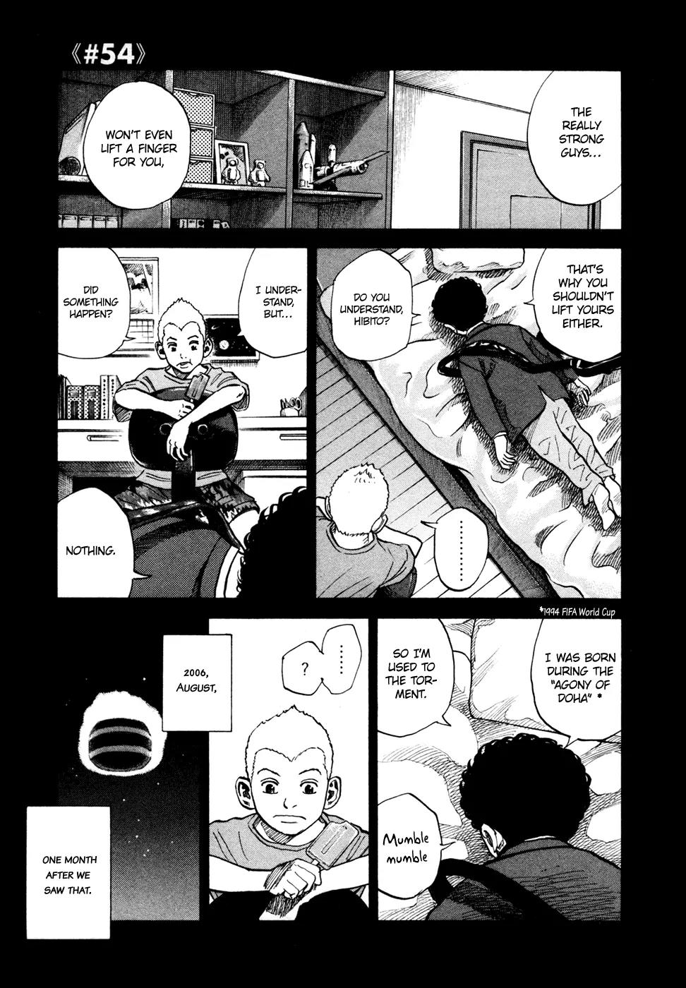 Uchuu Kyoudai Chapter 54 page 2 - Chapter 54 : The Miracle of Doha