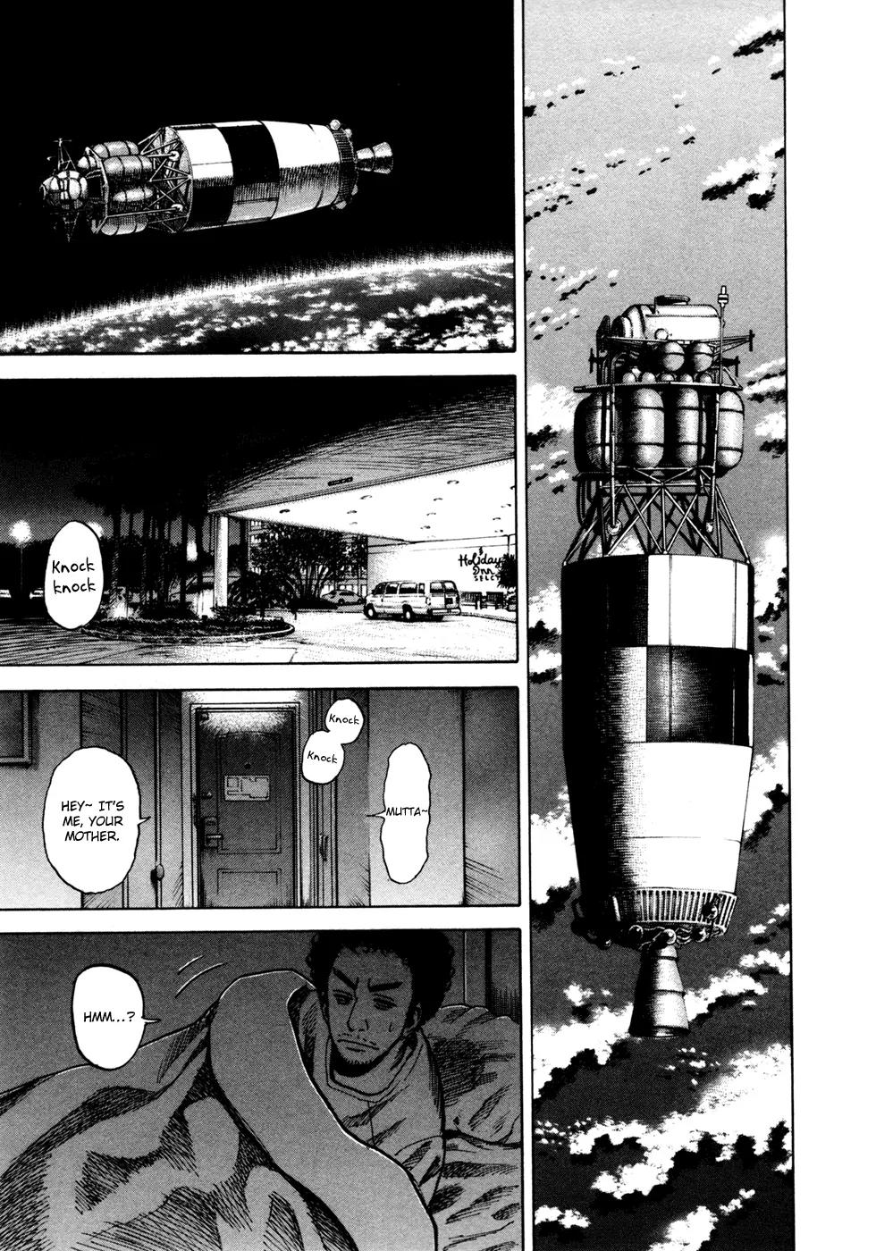 Uchuu Kyoudai Chapter 55 page 14 - Chapter 55 : The Night Before the Launch