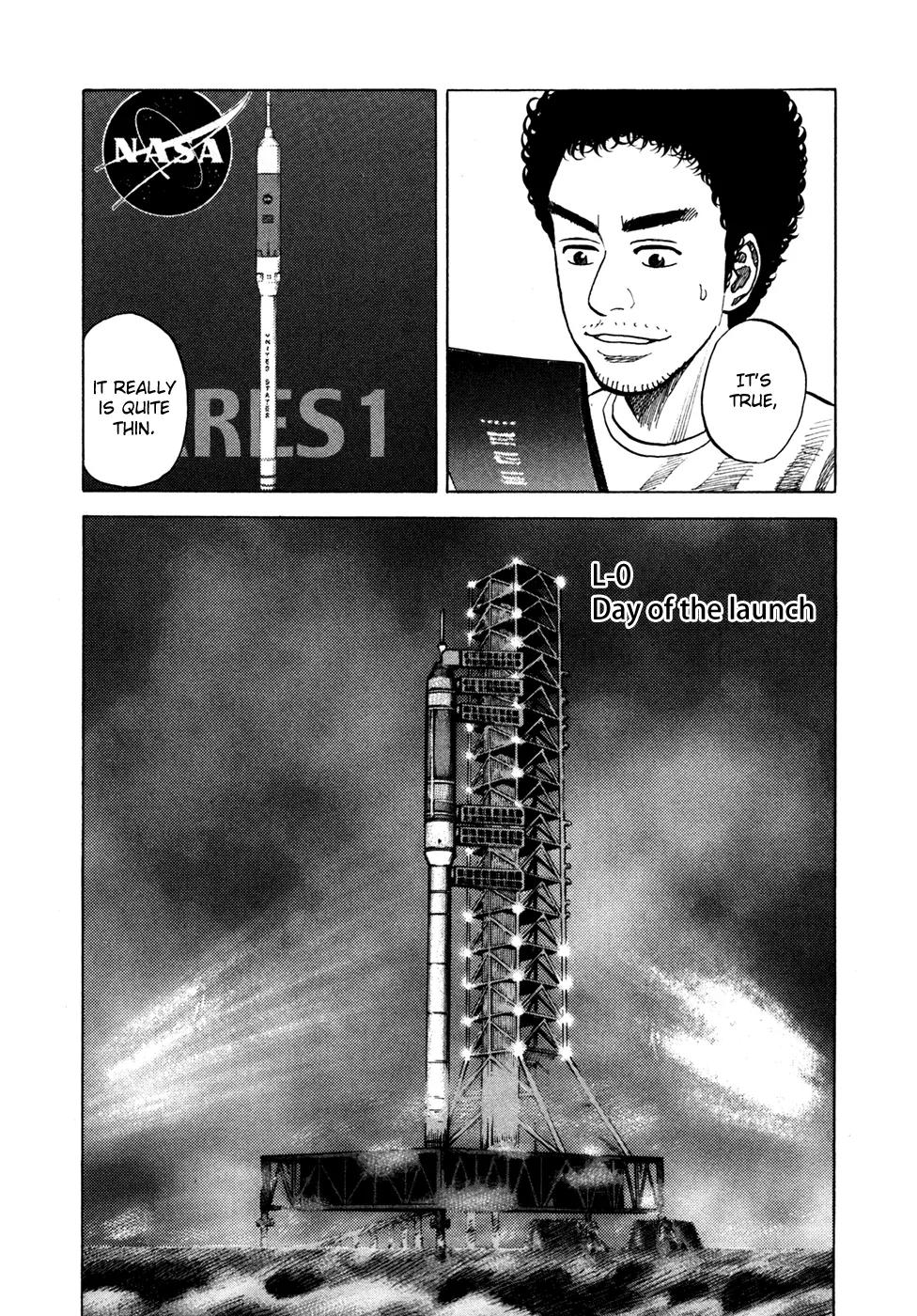 Uchuu Kyoudai Chapter 55 page 19 - Chapter 55 : The Night Before the Launch