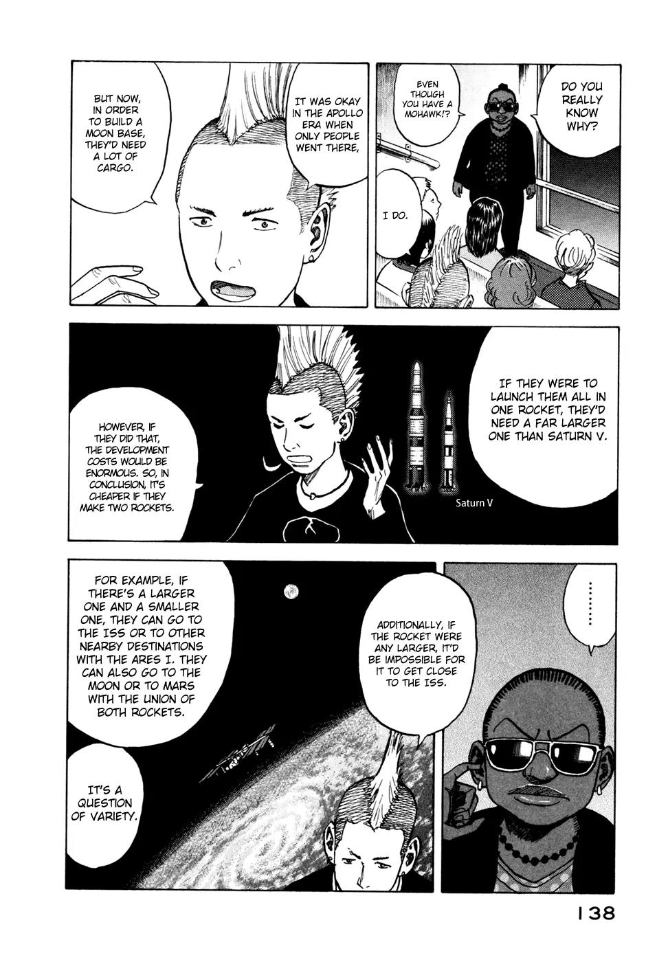 Uchuu Kyoudai Chapter 55 page 3 - Chapter 55 : The Night Before the Launch