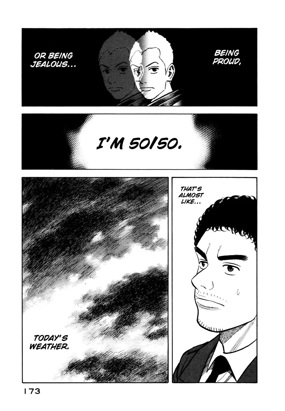 Uchuu Kyoudai Chapter 56 page 16 - Chapter 56 : 50/50