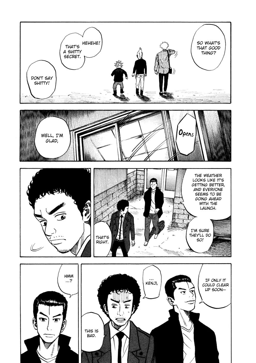 Uchuu Kyoudai Chapter 56 page 20 - Chapter 56 : 50/50