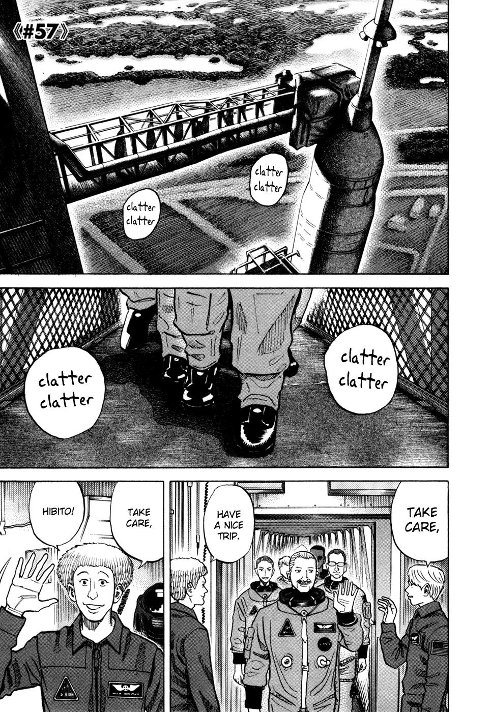 Uchuu Kyoudai Chapter 57 page 2 - Chapter 57 : A Dog, an Old Geezer, and Alexander