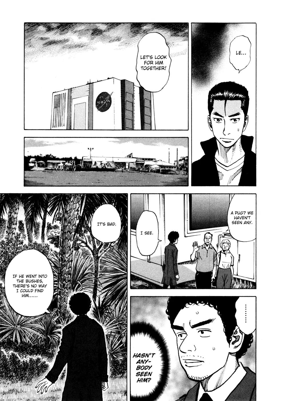 Uchuu Kyoudai Chapter 57 page 8 - Chapter 57 : A Dog, an Old Geezer, and Alexander
