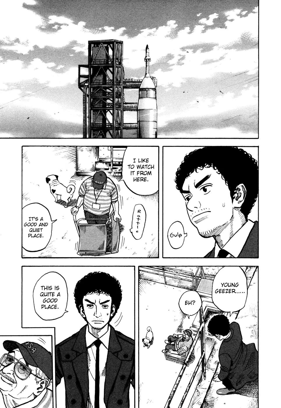Uchuu Kyoudai Chapter 58 page 8 - Chapter 58 : A Quiet Place