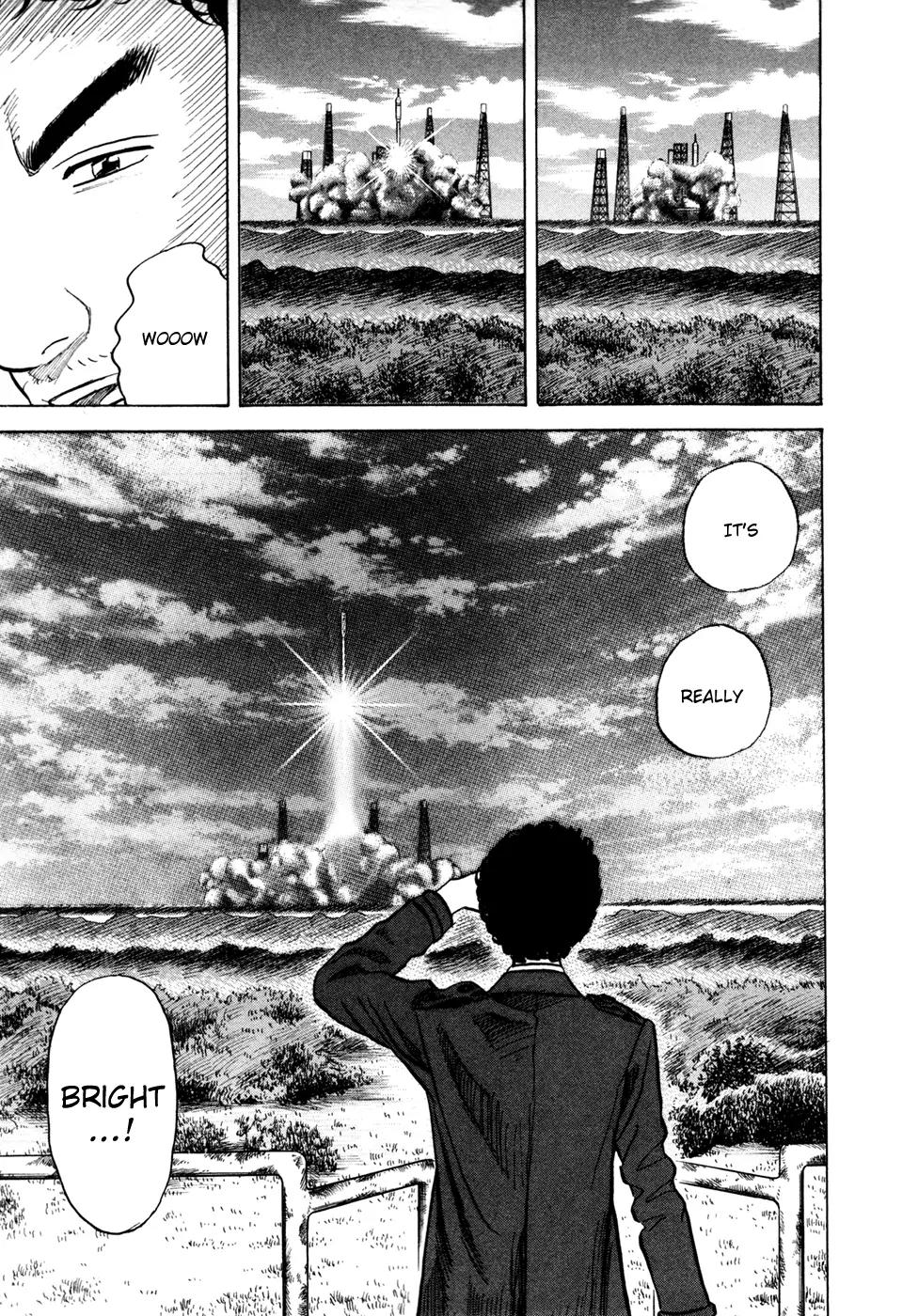 Uchuu Kyoudai Chapter 59 page 12 - Chapter 59 : Lift OF.F