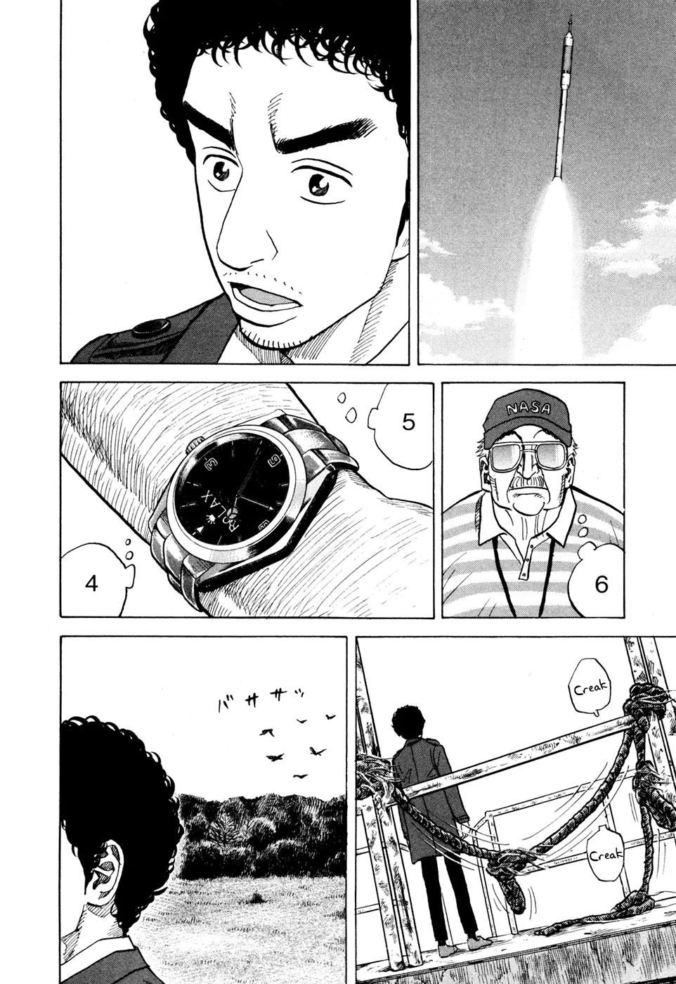 Uchuu Kyoudai Chapter 59 page 13 - Chapter 59 : Lift OF.F