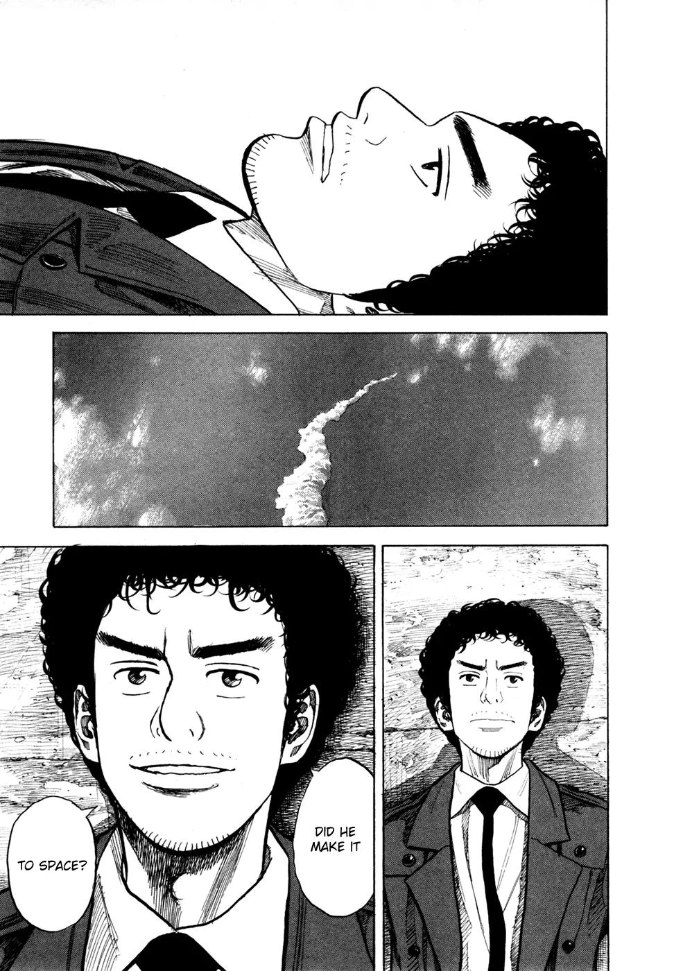 Uchuu Kyoudai Chapter 59 page 21 - Chapter 59 : Lift OF.F