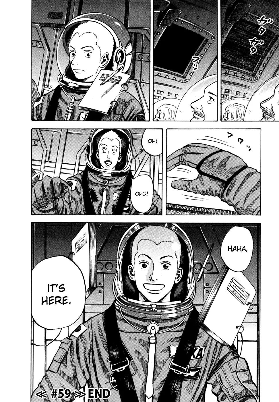 Uchuu Kyoudai Chapter 59 page 22 - Chapter 59 : Lift OF.F
