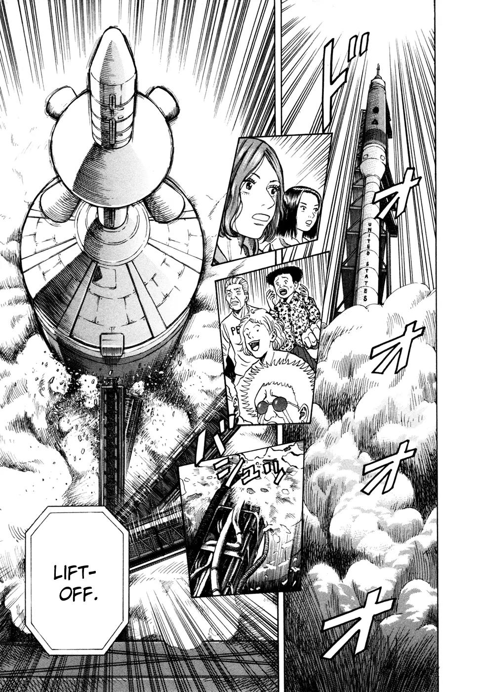 Uchuu Kyoudai Chapter 59 page 7 - Chapter 59 : Lift OF.F