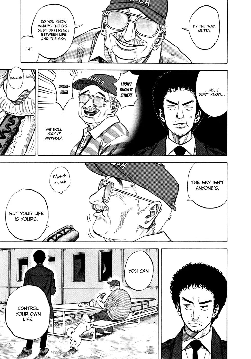 Uchuu Kyoudai Chapter 61 page 12 - Chapter 61 : Control Geezer