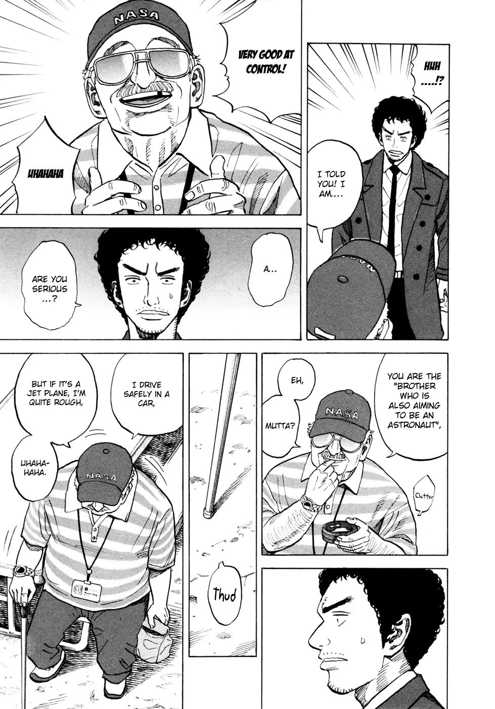 Uchuu Kyoudai Chapter 61 page 14 - Chapter 61 : Control Geezer