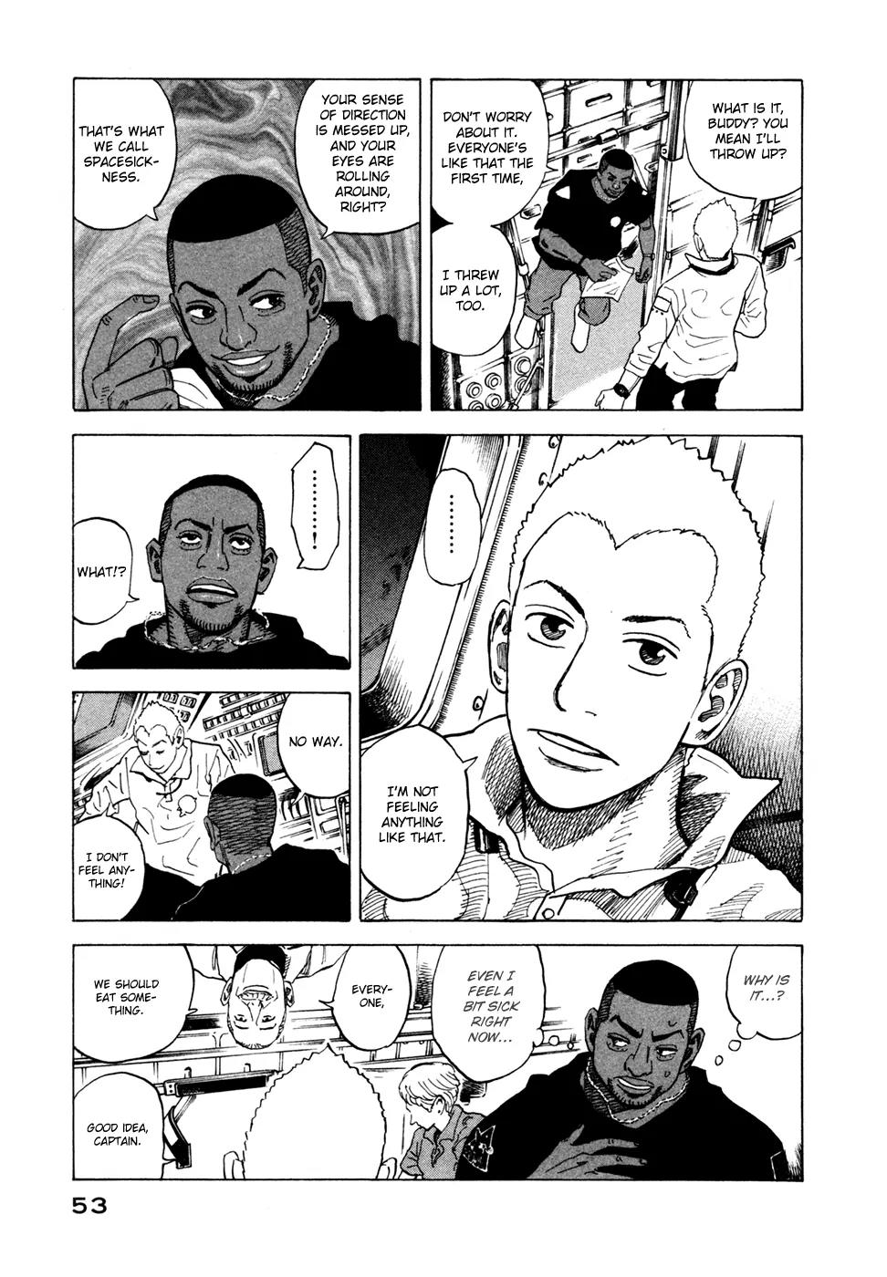 Uchuu Kyoudai Chapter 61 page 8 - Chapter 61 : Control Geezer