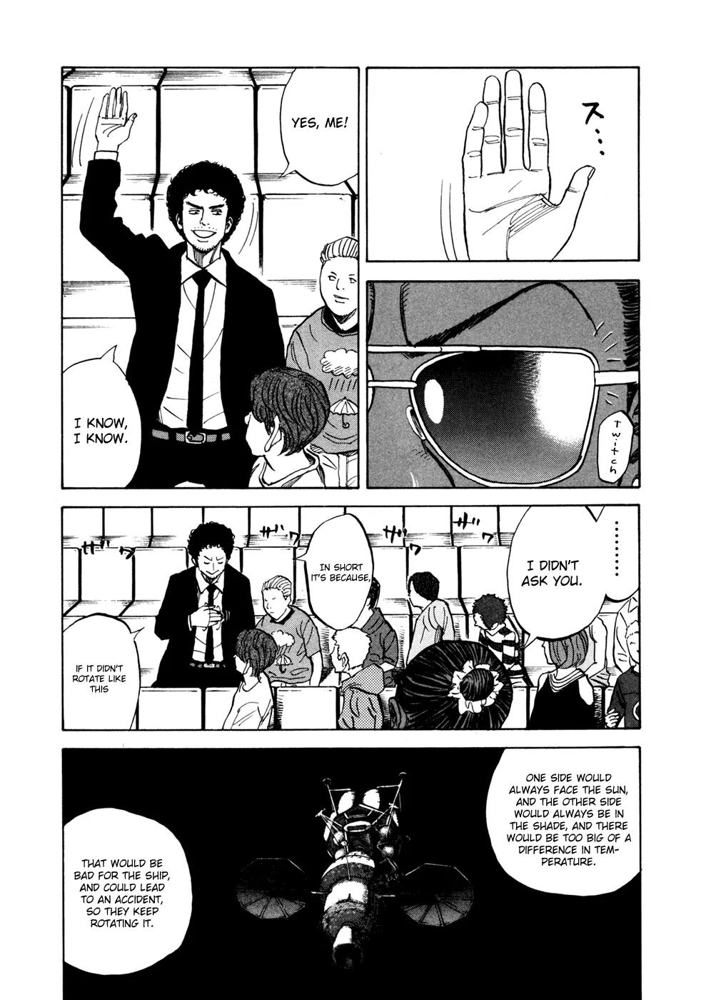 Uchuu Kyoudai Chapter 62 page 11 - Chapter 62 : The Pleace You Mustn't Enter
