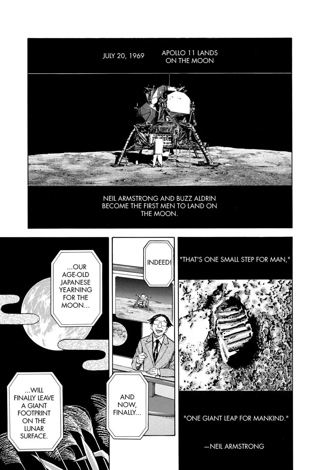 Uchuu Kyoudai Chapter 65 page 2 - Chapter 65 : Moon Rabbit