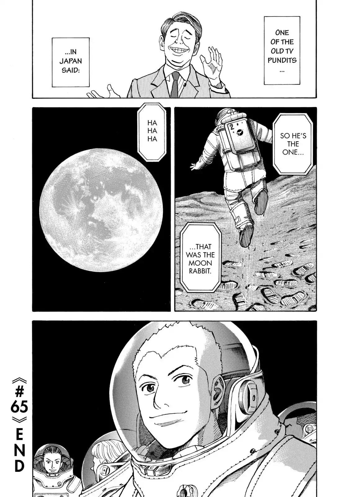 Uchuu Kyoudai Chapter 65 page 21 - Chapter 65 : Moon Rabbit