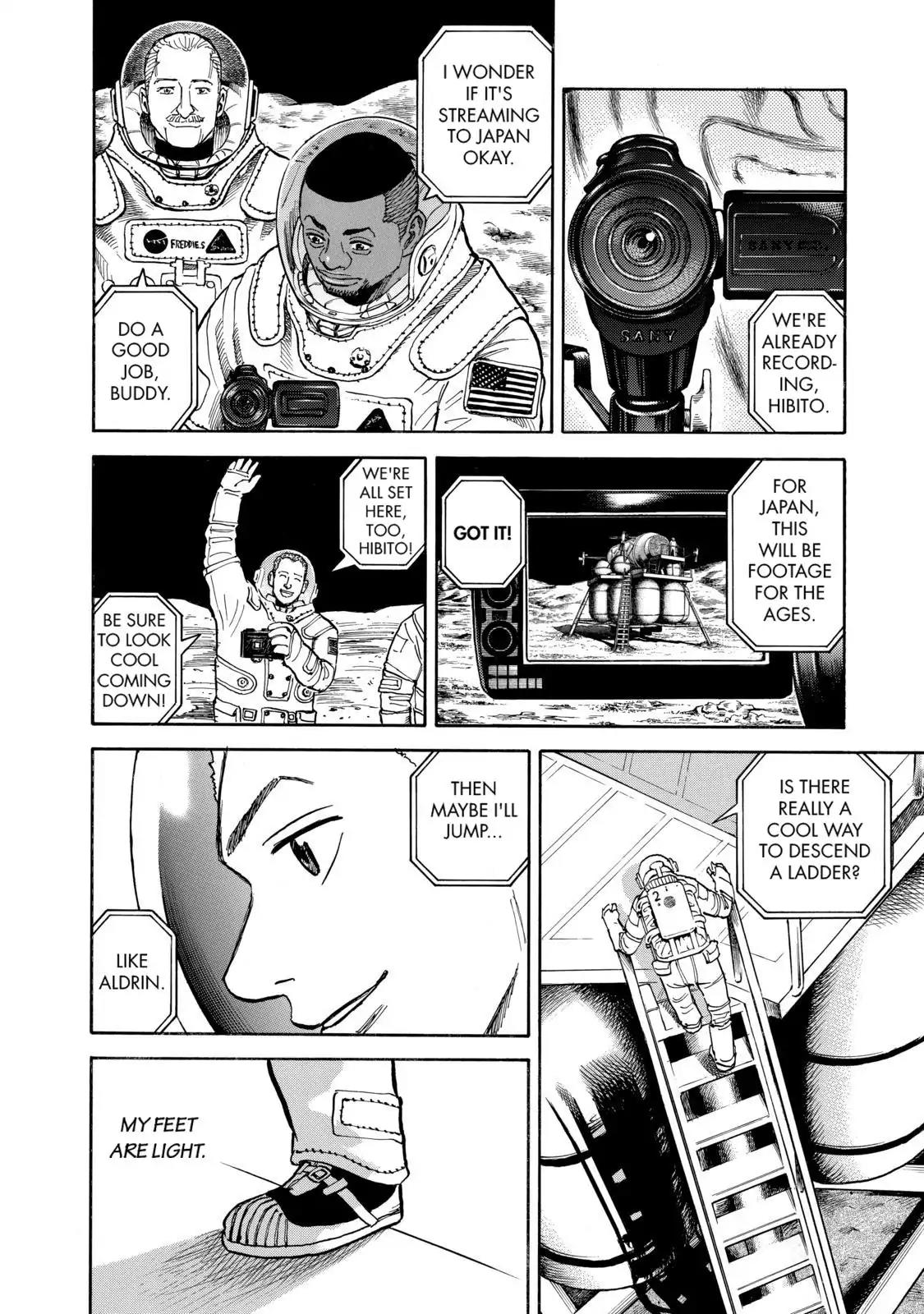 Uchuu Kyoudai Chapter 65 page 5 - Chapter 65 : Moon Rabbit